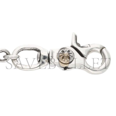 CHROME HEARTS ROLLER LONG-S 1-CLIP 9-LINK LONG ROLLER WALLET CHAIN 
